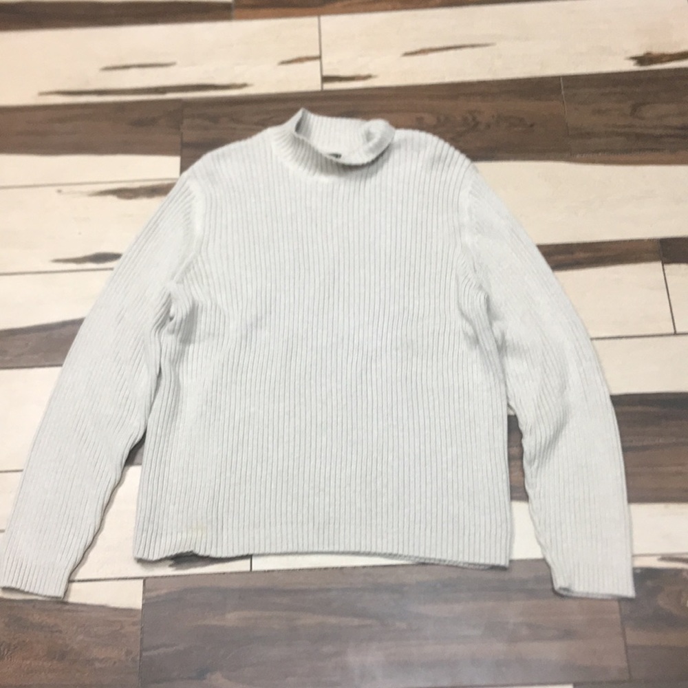 Eddie Bauer light tan sweater